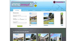 Desktop Screenshot of immoconcept31.fr
