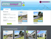 Tablet Screenshot of immoconcept31.fr